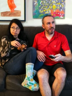 I Never Fart W-Crew Socks