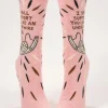 I Shall Support You Like An Underwire Bra W-Crew Socks