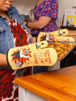 It's A Great Day To Yell At Football Oven Mitt