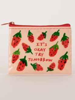 It's Okay Try Tomorrow Coin Purse