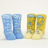 I've Got That New Baby Smell/ Try Not To Fuck Me Up Baby Socks