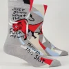 Just Gonna What The Fuck My Way Through This Shit M-Crew Socks