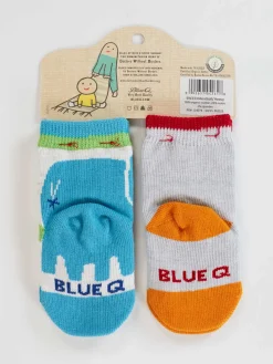 Little Meatball/ I Get Heavy Baby Socks
