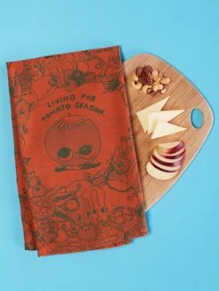 Living For Tomato Season Dish Towel