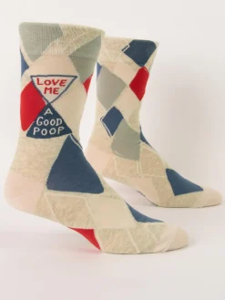 Love Me A Good Poop M-Crew Socks