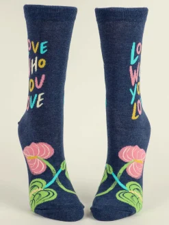 Love Who You Love W-Crew Socks