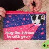 May The Kittens Be With You Zipper Pouch