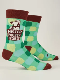 Mister Pooper Scooper M-Crew Socks