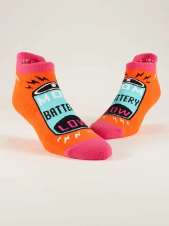 Mom Battery Low Sneaker Socks