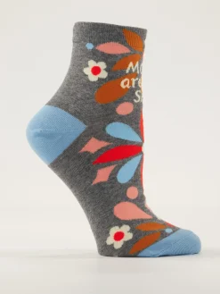 Moms Are The Shit W-Ankle Socks