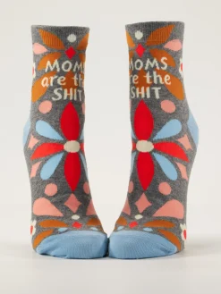 Moms Are The Shit W-Ankle Socks