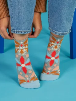 Moms Are The Shit W-Ankle Socks