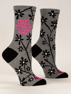 Most Likely To Say It To Your Face W-Crew Socks