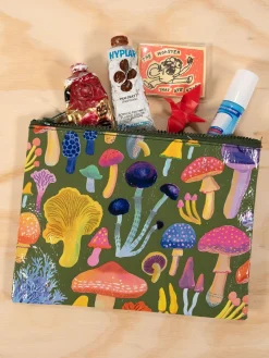 Mushrooms Zipper Pouch