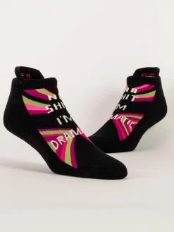 No Shit I'm Dramatic Sneaker Socks
