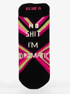 No Shit I'm Dramatic Sneaker Socks