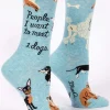 People I Want To Meet: Dogs W-Crew Socks