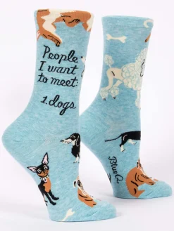 People I Want To Meet: Dogs W-Crew Socks