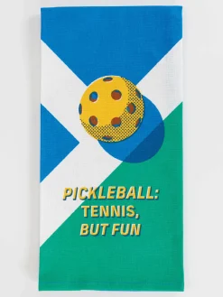 Pickleball: Tennis, But Fun Dish Towel