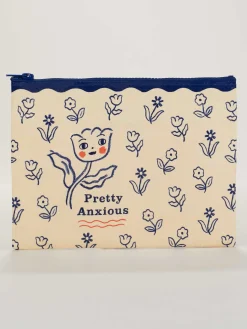 Pretty Anxious Zipper Pouch
