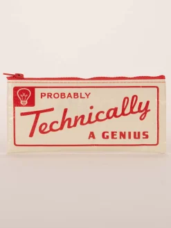 Probably Technically A Genius Pencil Case