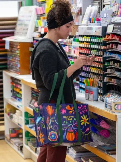 Random Crap Shoulder Tote
