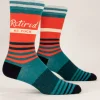 Retired As Fuck M-Crew Socks