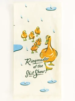 Ringmaster Of The Shitshow Dish Towel