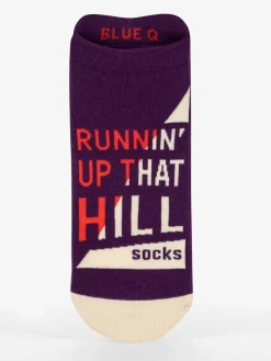 Runnin' Up That Hill Sneaker Socks