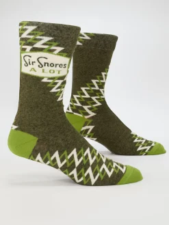 Sir Snores A Lot M-Crew Socks