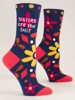 Sisters Are The Shit W-Crew Socks