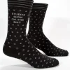 Studies Show I'm The Shit M-Crew Socks