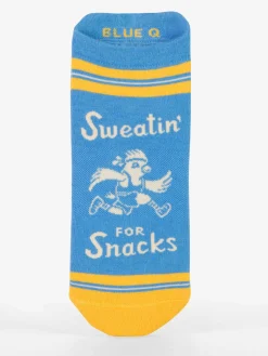 Sweatin' For Snacks Sneaker Socks
