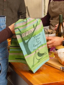 Thank You For Feeding The Family Dish Towel