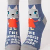 The Universe Is A Kind Of A Dick W-Ankle Socks