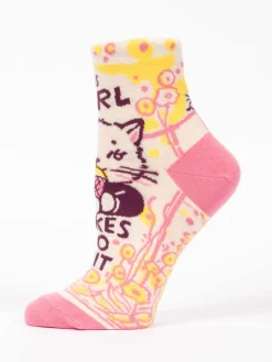 This Girl Takes No Shit W-Ankle Socks