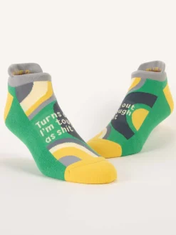 Turns Out I'm Tough As Shit Sneaker Socks