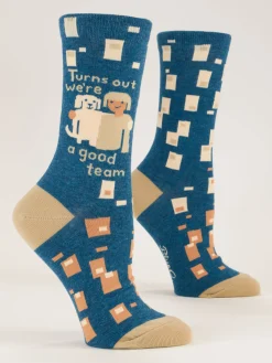 Turns Out We're A Good Team W-Crew Socks