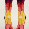 Watch Out. I'll Fuckin' Hug You W-Crew Socks