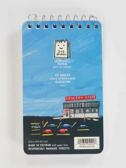 When I Go, I Want To Be Remembered For My Grocery Lists 3x5 Spiral Notebook