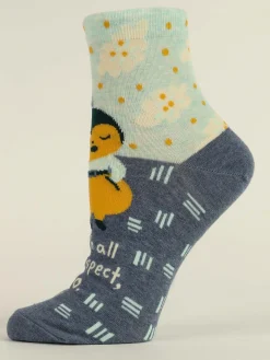With All Due Respect, No. W-Ankle Socks