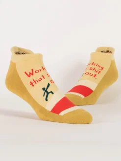 Working That Shit Out Sneaker Socks