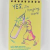 Yes, I'm Keeping Score. Also, I Make The Rules Which Are Subject To Change. Without Notice. 3x5 Spiral Notebook